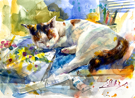 「やすらぎ」240041 エディション付き ジクレー版画